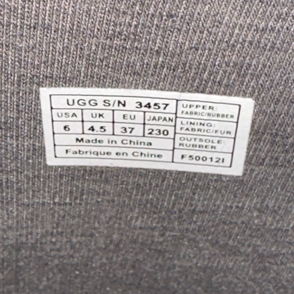 UGG Plaid Tall Rain/Snow Boots with Buckle - Picture 5 of 7